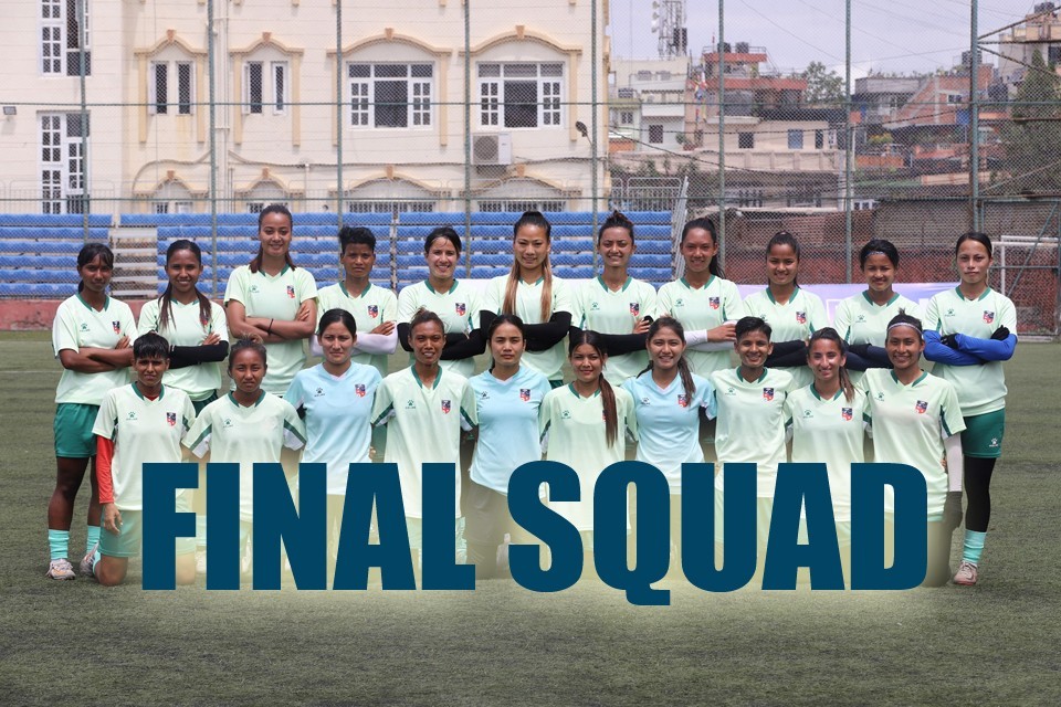 Nepal Announces Final Squad for AFC Women’s Asian Cup Qualifiers